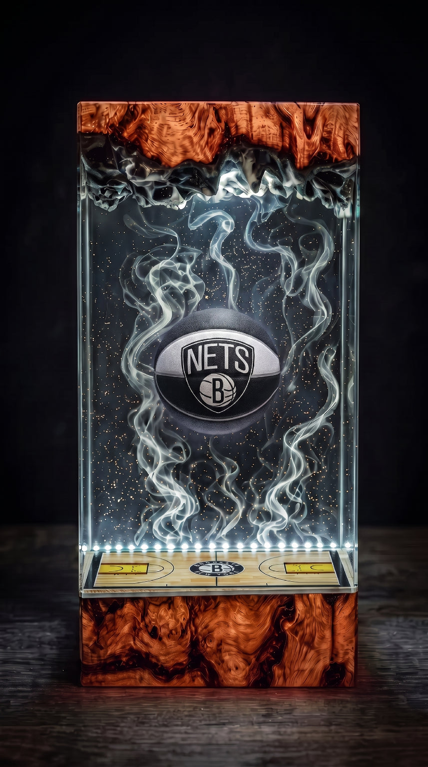 Brooklyn Nets Resin Lamp