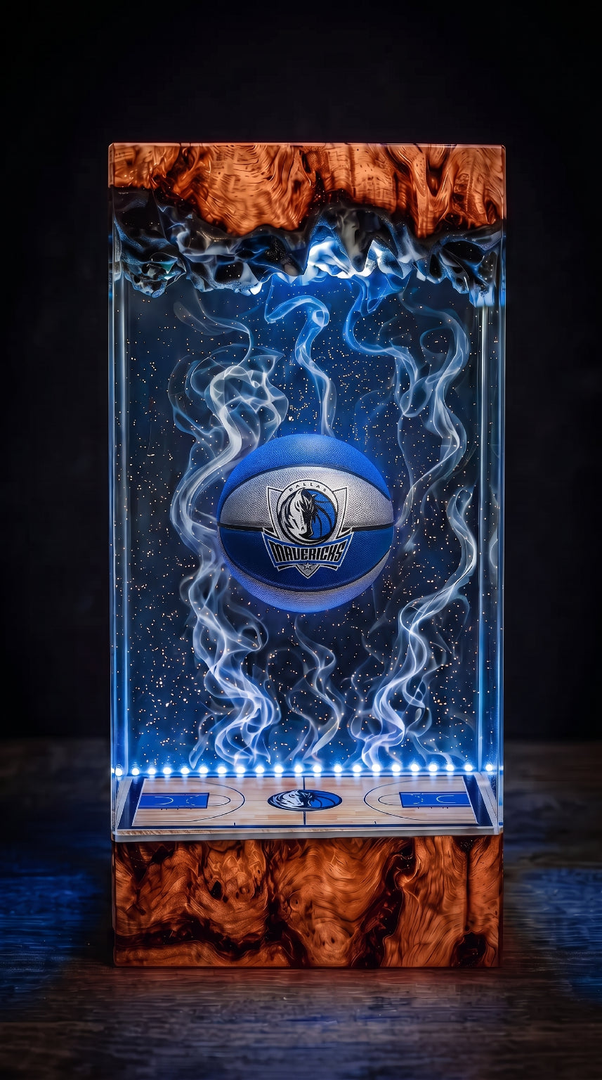 Dallas Mavericks Resin Lamp
