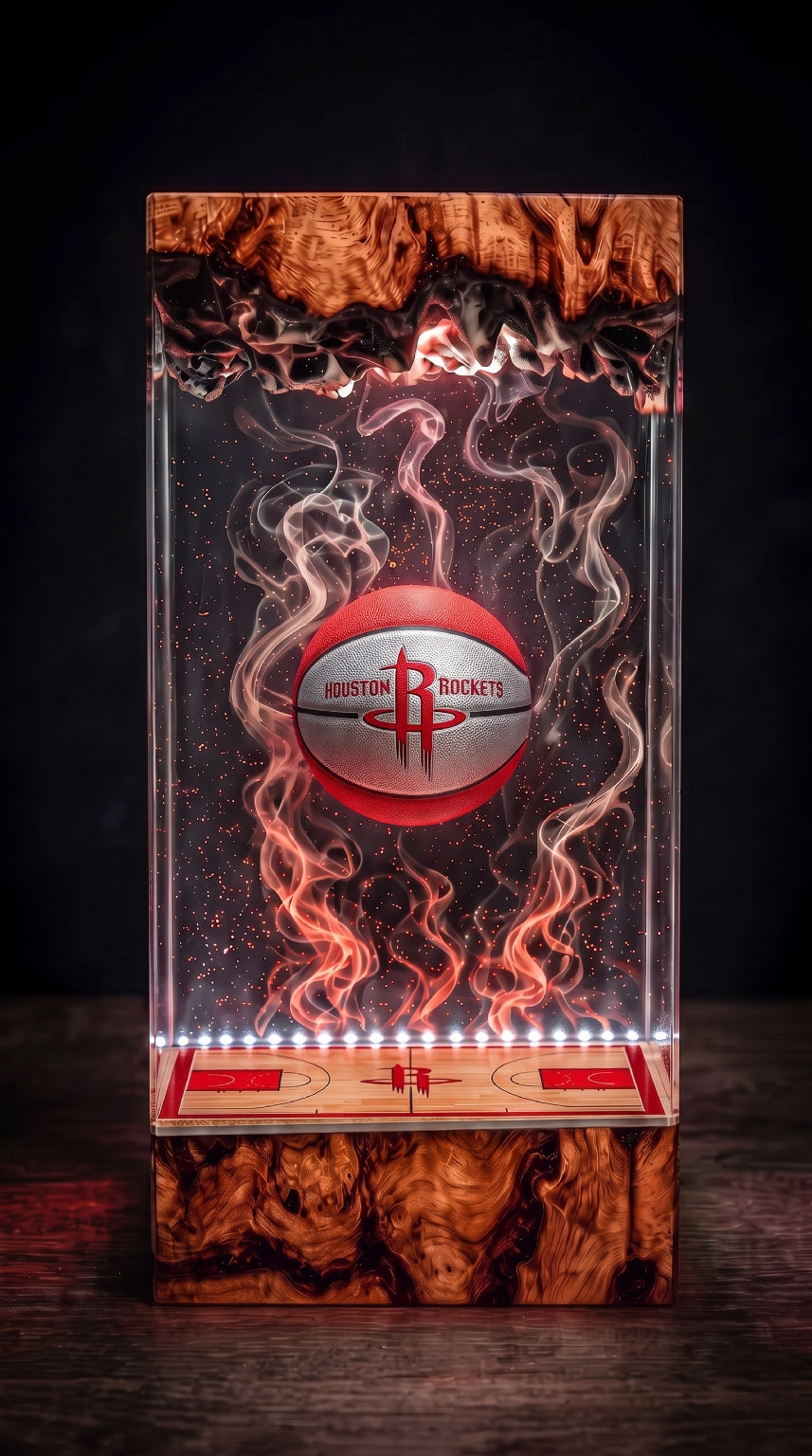 Houston Rockets Resin Lamp