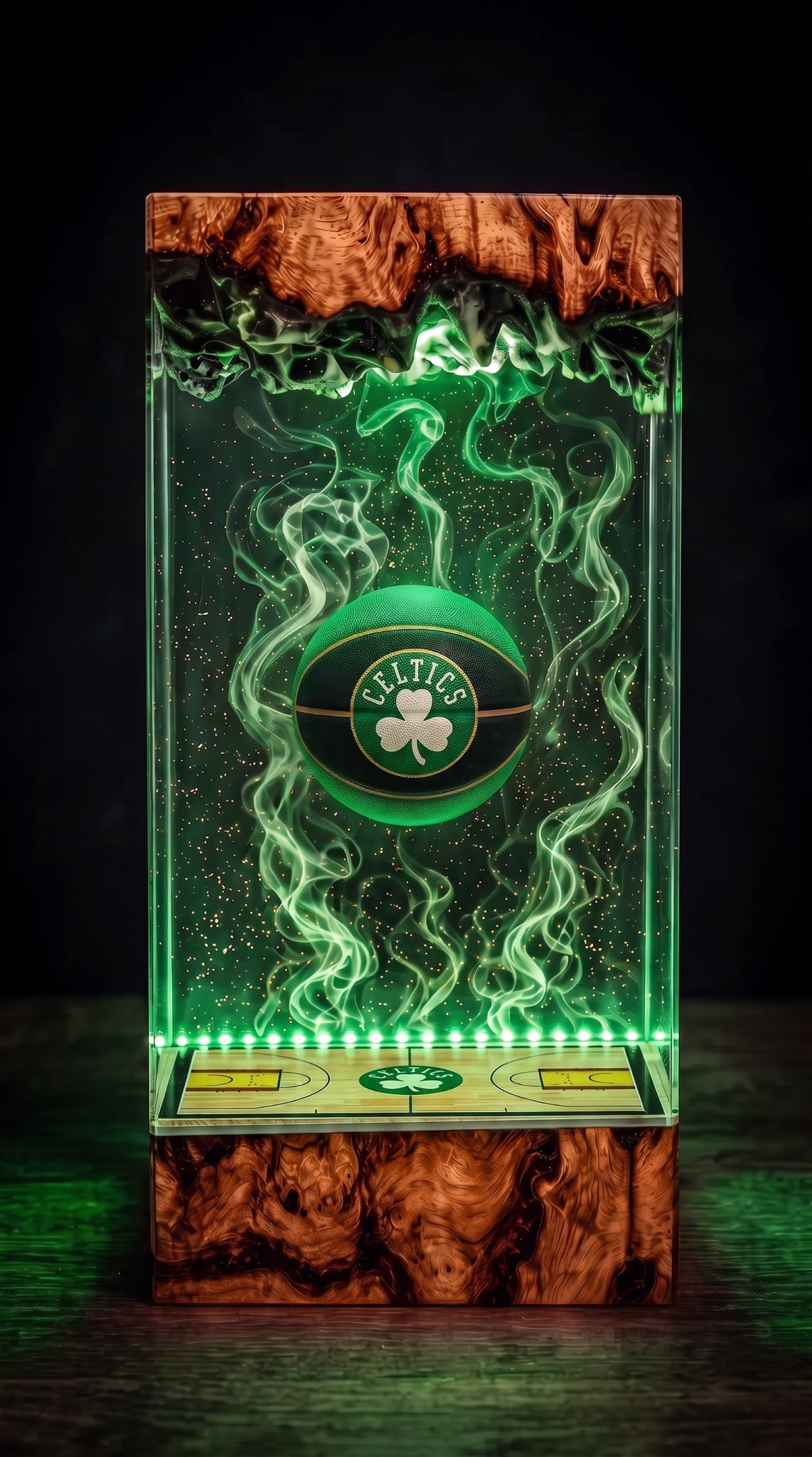 Boston Celtics Resin Lamp