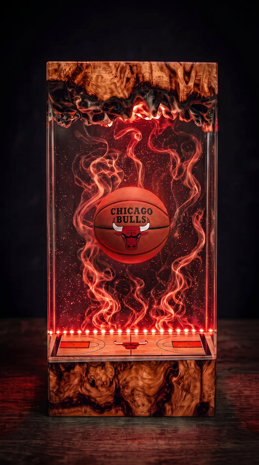 Chicago Bulls Resin Lamp