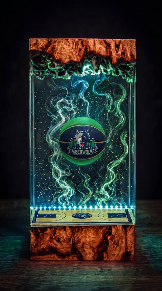 Minnesota Timberwolves Resin Lamp