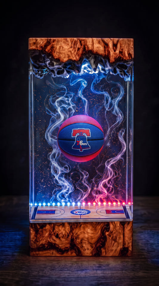 Philadelphia 76ers Resin Lamp