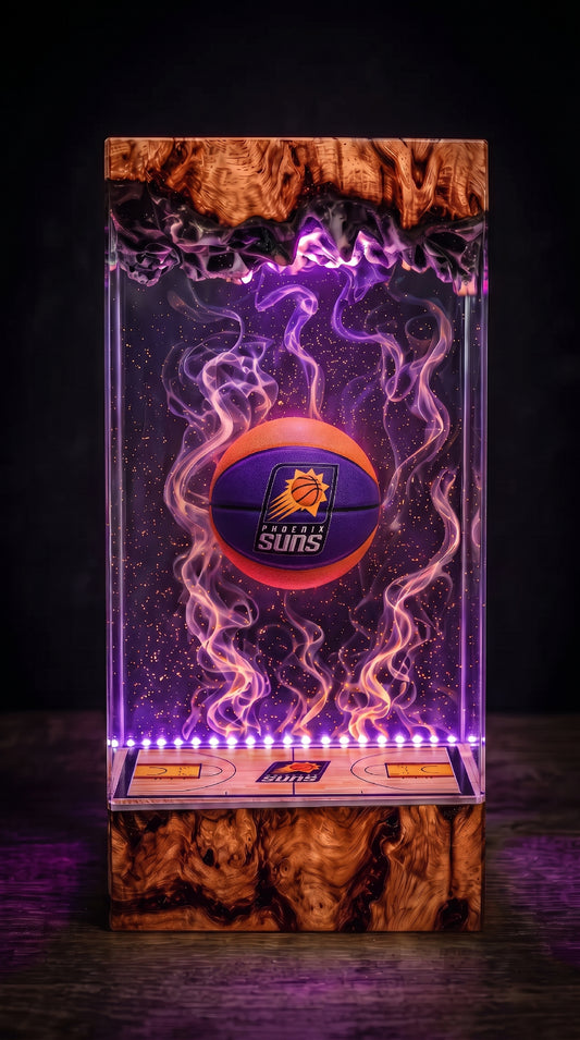 Phoenix Suns Resin Lamp