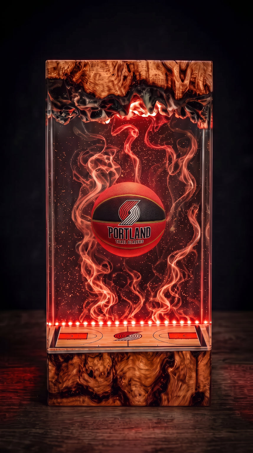 Portland Trail Blazers Resin Lamp
