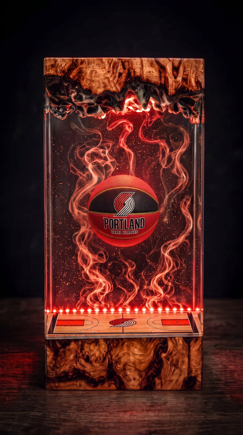 Portland Trail Blazers Resin Lamp