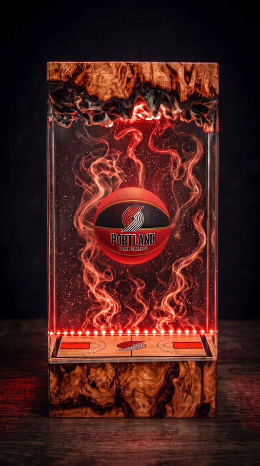 Portland Trail Blazers Resin Lamp