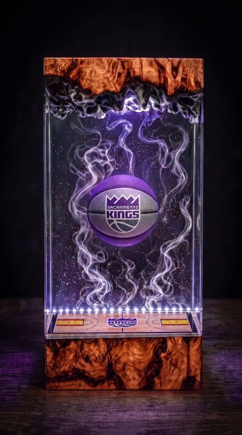 Sacramento Kings Resin Lamp