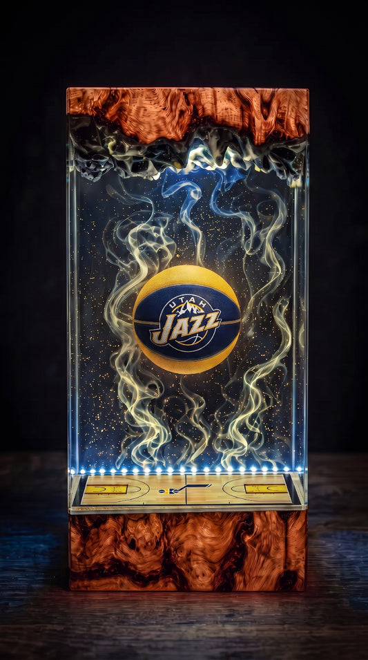 Utah Jazz Resin Lamp